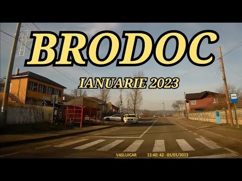 Prin BRODOC suburbie Vaslui 01 ianuarie 2023 video 4K