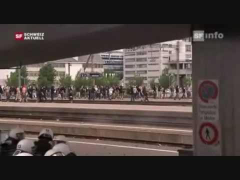 Krawalle FCZ - FCB 17.05.2009