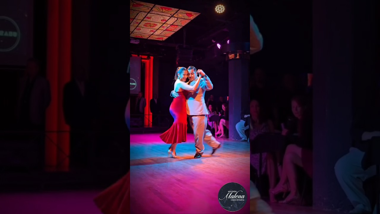 Fatima Caracoch & Brenno Marques en Milonga Malena!!