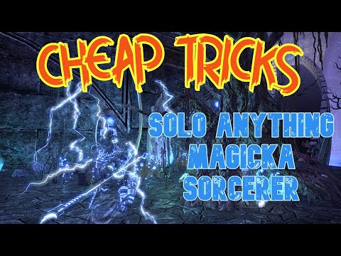 ESO - SOLO ANYTHING (PvE) Magicka Sorcerer (updated and improved)..