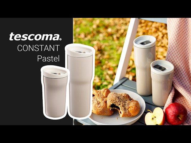 Video teaser per Thermal mug CONSTANT PASTEL, 0.5 l, stainless steel