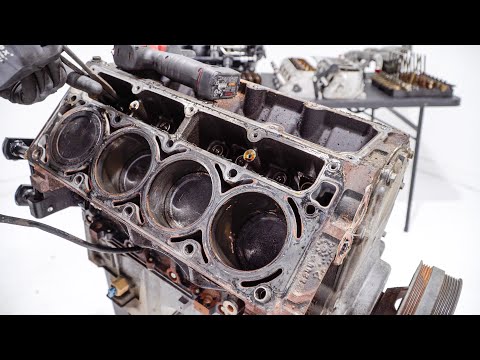Relaxing Engine Teardown Process (How-To 5.3L Junkyard LS)