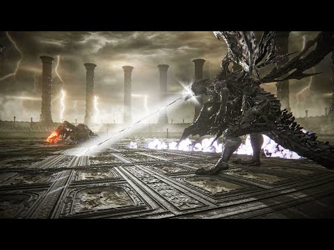 Elden Ring - Darkeater Midir vs Bayle the Dread | Boss vs Boss Fight