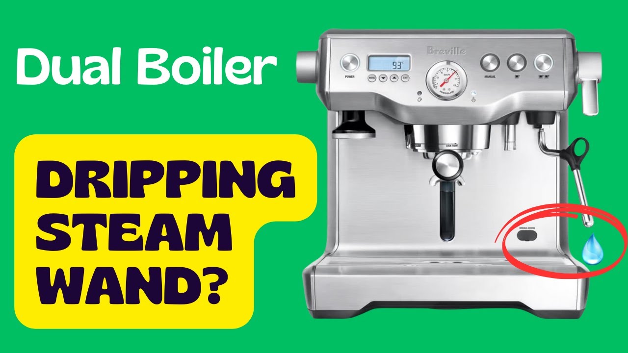 Leaking steam wand repair