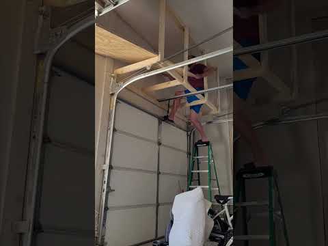 Above Garage Storage in a Weekend