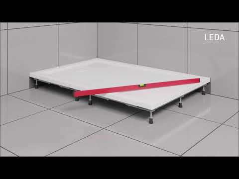 Châssis universel pour receveur en béton minéral LEDA