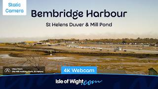 🔴 Bembridge Harbour Camera | St Helens Duver, Causeway & Mill Pond | Isle of Wight Webcams LIVE