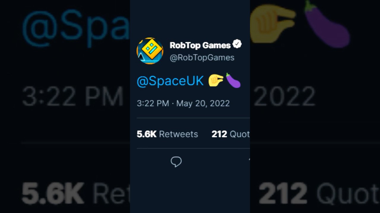 RobTop is a SAVAGE! (Geometry Dash)