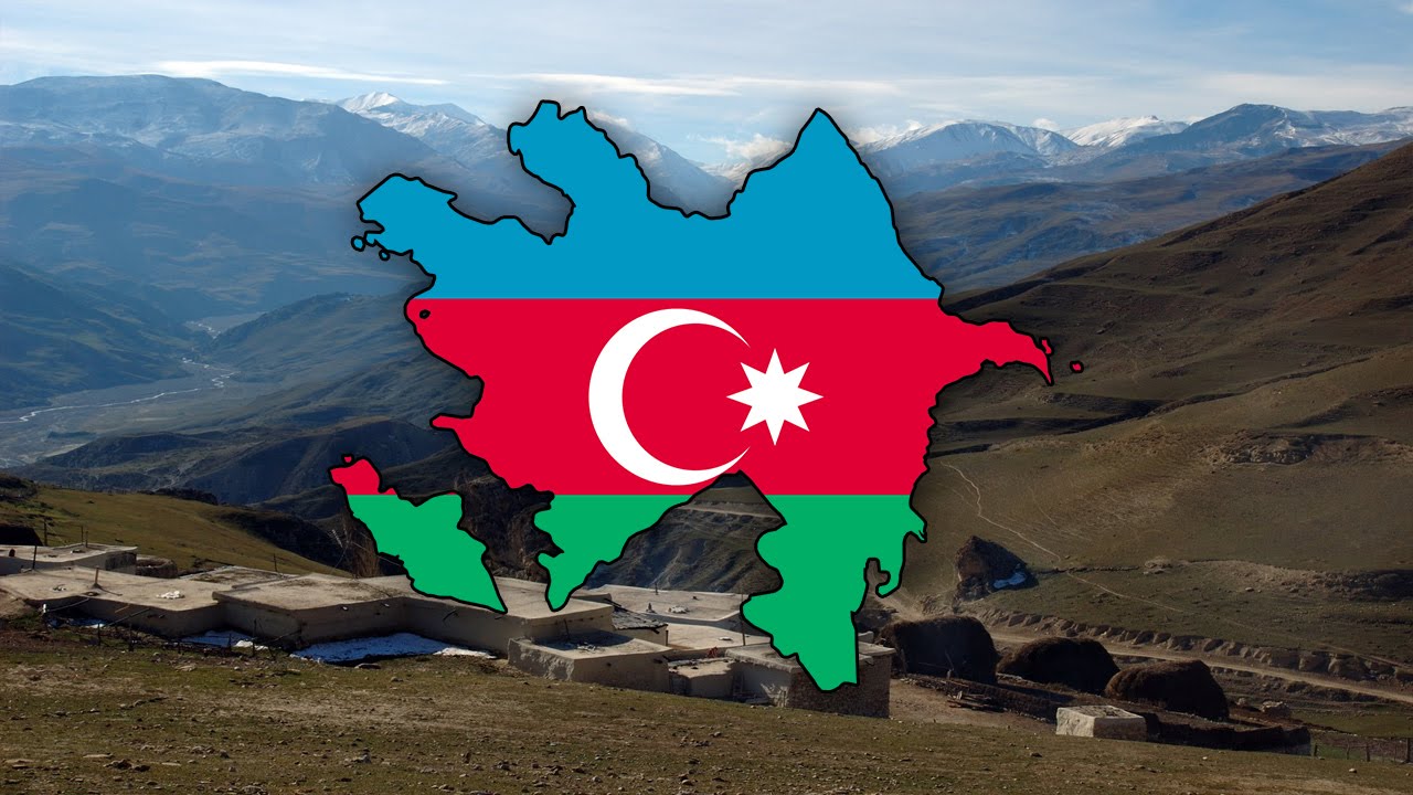 Blank Map of Azerbaijan (Azərbaycan) - Timelapse