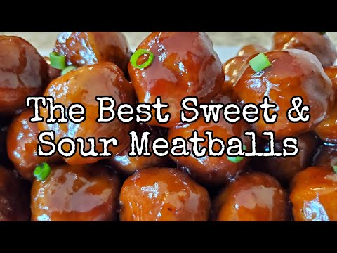 The Best Sweet & Sour Meatballs