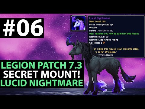 World Of Warcraft Legion Patch 7.3 LUCID NIGHTMARE FULL GUIDE - Final Maze Puzzle & Reward - Part 6