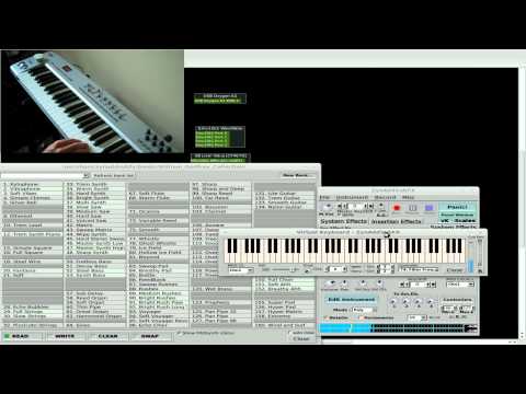 ZynAddSubFX - Different instruments for different keys - Linux - Synth