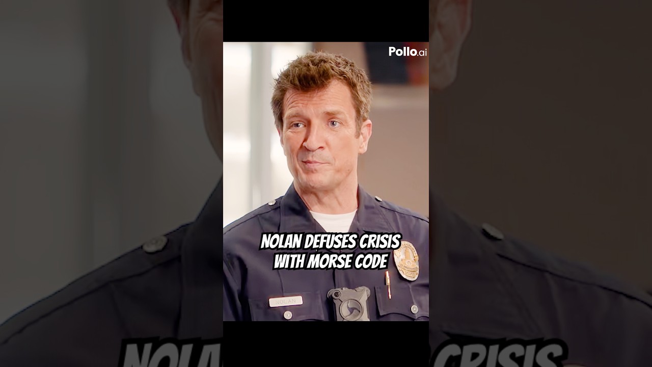Nolan Defuses Crisis with Morse Code #foryou #series #shorts #drama #therookie