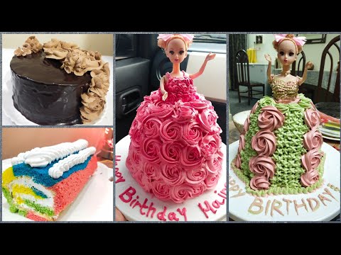 Cake decorating tutorial for beginners |Decorating ideas |Habiba's life hacks