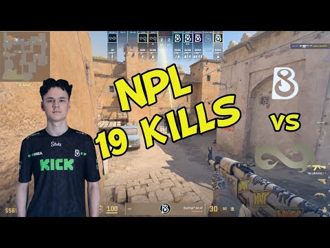 NPL vs Eternal Fire | CS2 Pro Gameplay |  B8 13-11 Eternal Fire ESL Challenger | POV Highlights