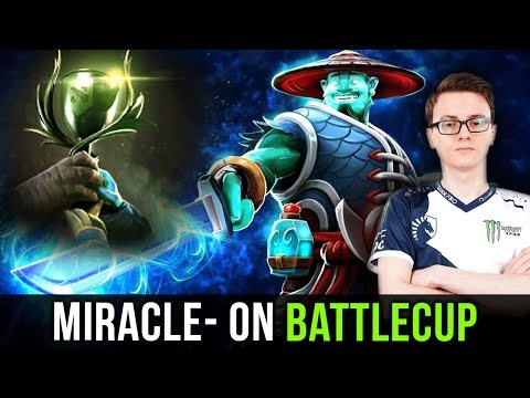 Miracle- First Battle Cup After TI8 - Storm Spirit like SumaiL, IO (Wisp) like gh? Dota 2 Gameplay