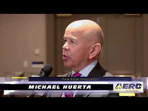 Aero-TV: 2017 FAA UAS Symposium - Michael Huerta Updates The Unmanned Community