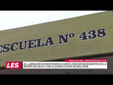 Bullying y problemas edilicios en una escuela de Monterrico