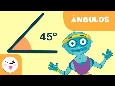 Ângulos para crianças - Tipos de ângulos - Matemática para crianças