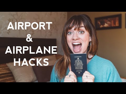 32 Airport & Airplane Travel Hacks
