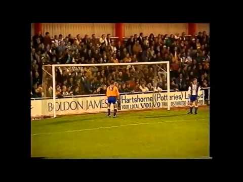CREWE ALEXANDRA 2-2 WEDNESDAY, LEAGUE CUP 2ND ROUND 1ST LEG, 19/9/1995