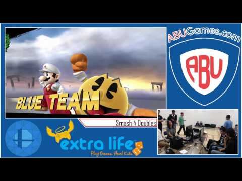 Extra Life: Monster_ + Pow vs. Jinsu + Nunu - Smash 4 Doubles Grand Finals