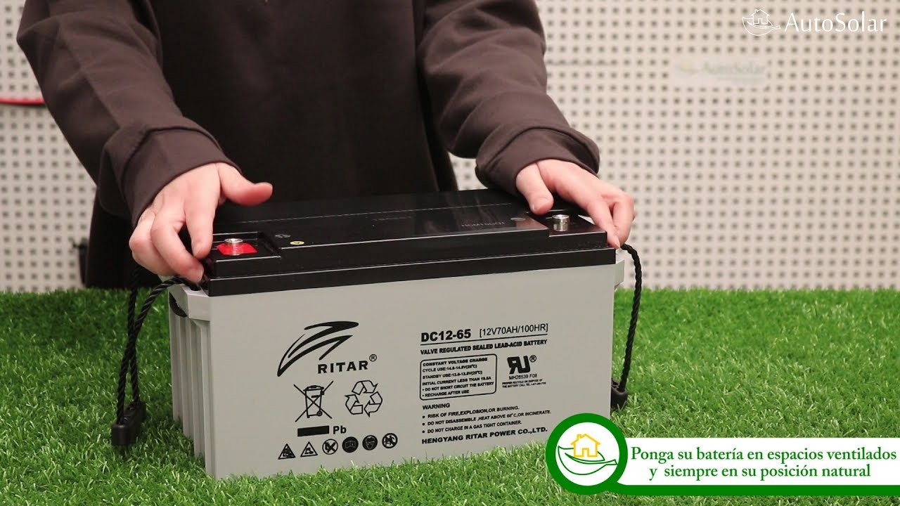 Batería AGM 12V 70Ah RITAR