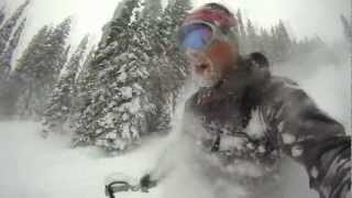 preview picture of video 'Rogers Pass skiing'