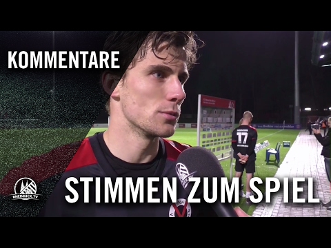 Die Stimmen zum Spiel (FC Viktoria Köln - Bor. Freialdenhoven, Halbfinale, Bitburger-Pokal)