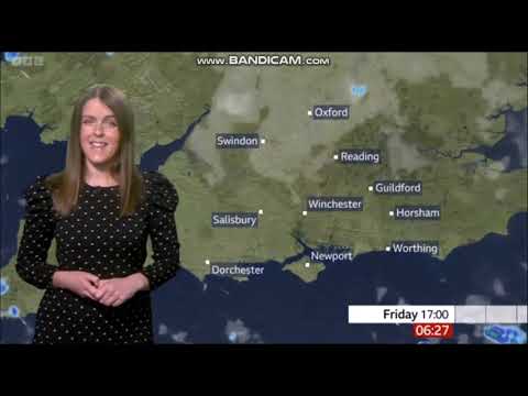 (HD) Alex Osbourne BBC ONE South Today weather November 18th 2022 - 60 fps
