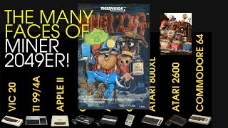 Miner 2049er on 9 Systems – Atari, C64, Apple II, Game Boy & More! [Many Faces Series]
