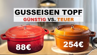 Teuer vs. Günstig - Gusseisen Bräter von Staub u. Oakfire im Vergleich | Lohnt sich der teure Topf?