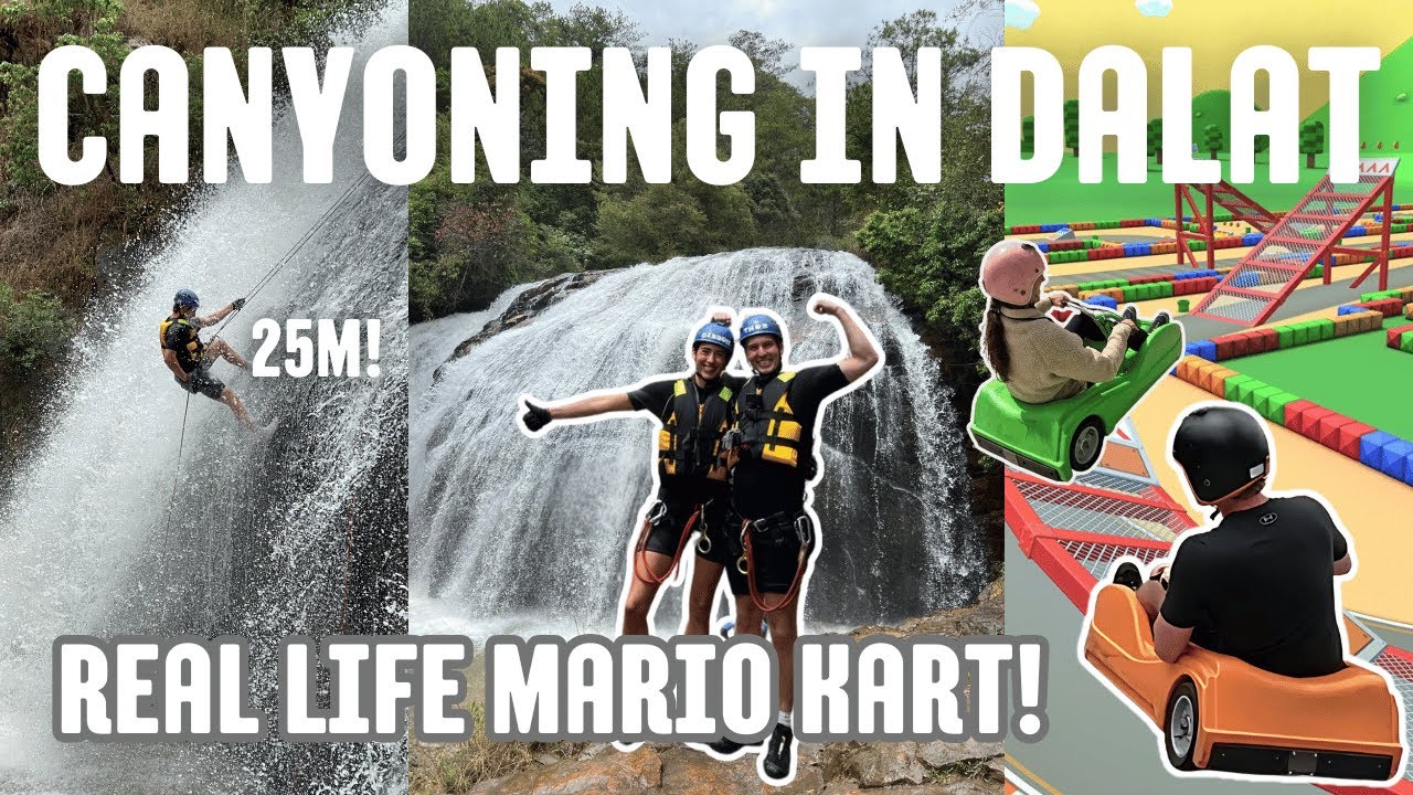 Rappel down waterfalls and jump into natural pools