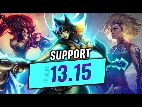 13.15 Support Tier List/Meta Analysis - League of Legends