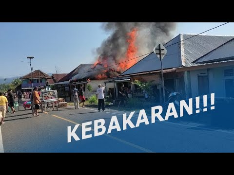 KEBAKARAN Hanguskan 1 Rumah Warga di Way Krui