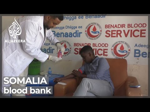 Somalia: First public blood bank in decades opened since rise in unrest