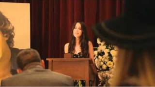 Adrianna Tate-Duncan sings at Javier Luna&#39;s funeral!