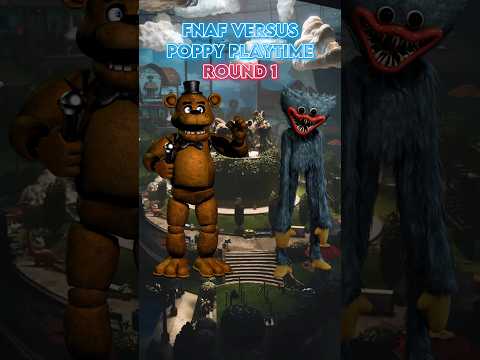 FNAF VS Poppy Playtime #fnafedit #poppyplaytime #fnaf #battles #freddyfazbear #huggywuggy #shorts