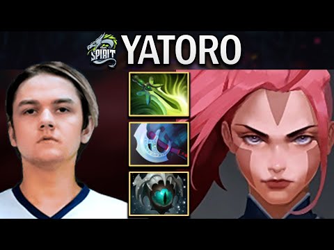 SPIRIT.YATORO ANTI-MAGE - TOP MMR IN THE WORLD - DOTA 2 GAMEPLAY