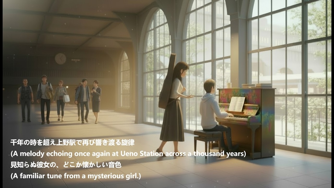 千の星 16 - 第2部：上野駅の偶然 - 神社で別れた彼女が、僕の奏でる音に引き寄せられて