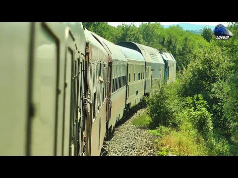 GM 64-1363-2 & IR1834 Timișoara Nord-Iași in Defileul Crișului Repede Canyon - 06 August 2019