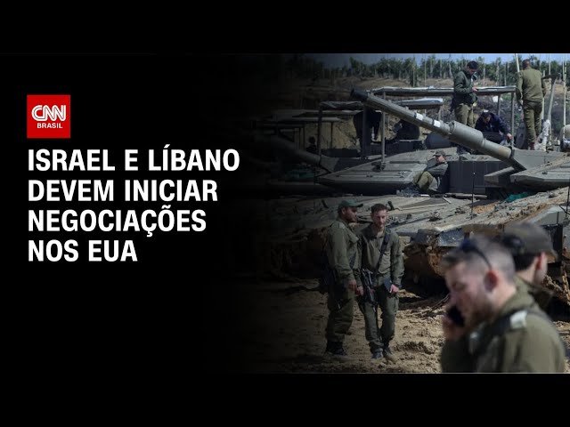 Israel e Líbano realizam negociações nesta terça-feira (14), em Washington | CNN NOVO DIA