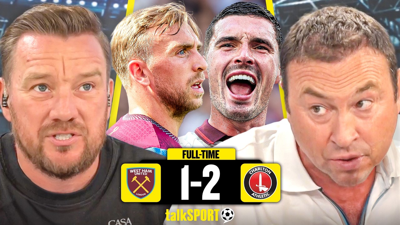"RIDICULOUS!" Jamie O'Hara DUMBFOUNDED by West Ham's COLLAPSE against Charlton Athletic!