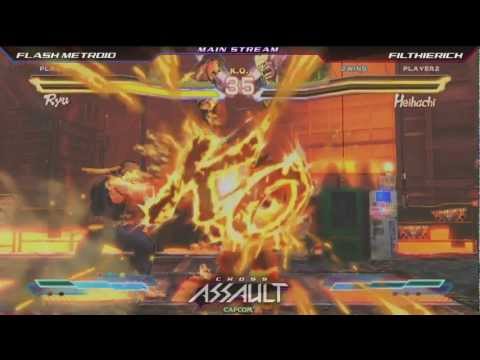 SF x TK: CrossAssault - Flash Metroid vs Filthie Rich - Exhibition Match