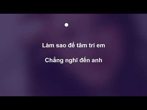 chờ ngày anh nhận ra em - Thùy Chi (karaoke tone nam trung)