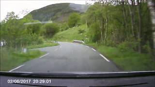 Norway: Simple Minds - Light Travels Acoustic - Dashcam: Oanes-Lysefjord-Fister