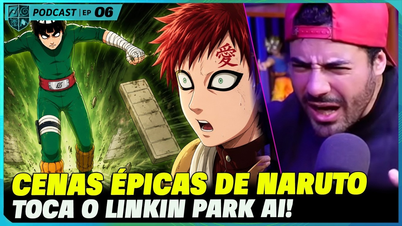 CENAS ÉPICAS DE NARUTO! - Fred Animes Podcast #06