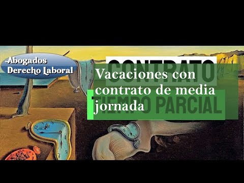 Días de vacaciones en contratos de media jornada