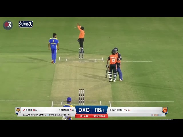 MiLC T20 Highlights: Dallas Xforia Giants vs Lone Star Athletics