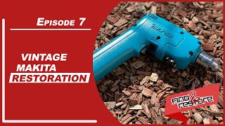 Video thumbnail for Vintage Makita cordless drill restoration - Model 6012HD by Studio FR
